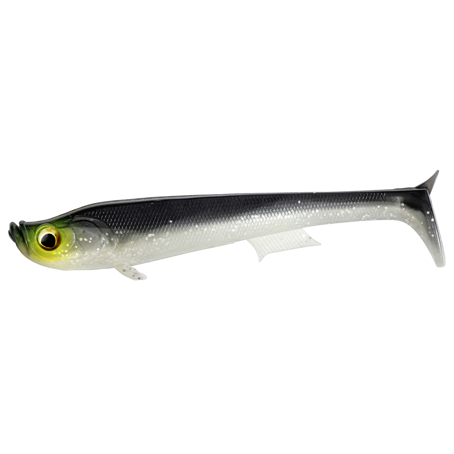 Quantum Rubber Bait Tarp Shad (Natural Gun)