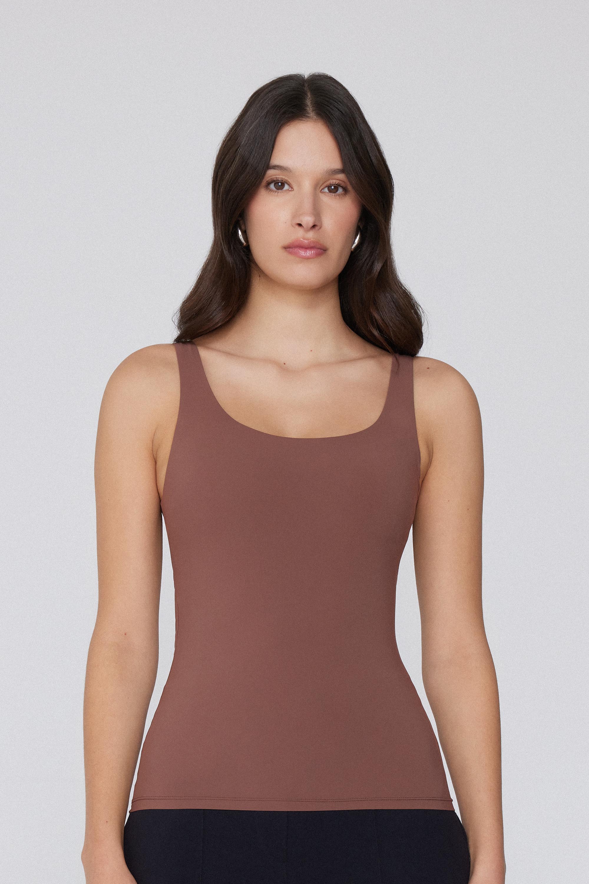 2 In 1 Natural Lifting Camisole with Wide Shoulder Straps