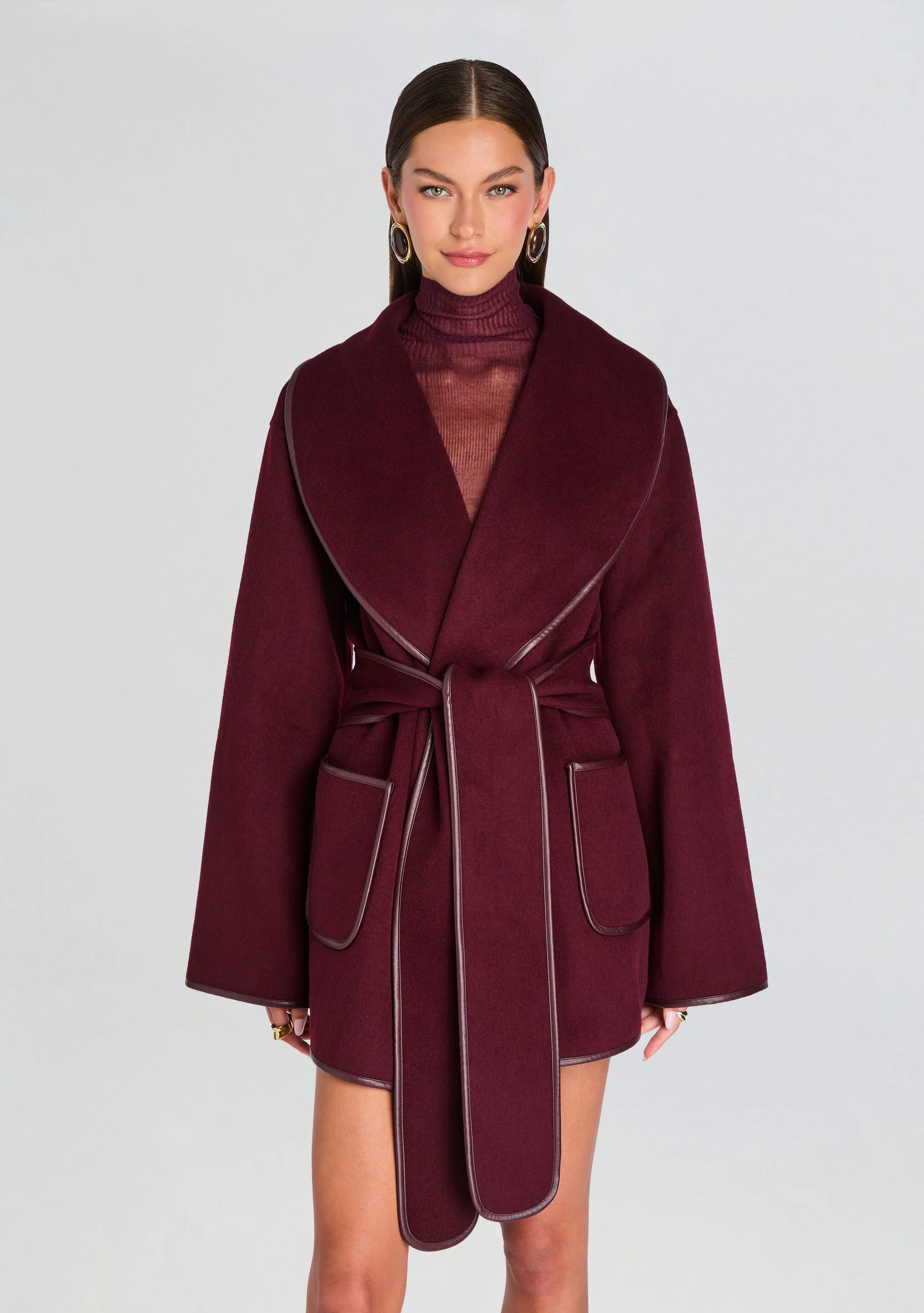 Dulcetta Wool Coat