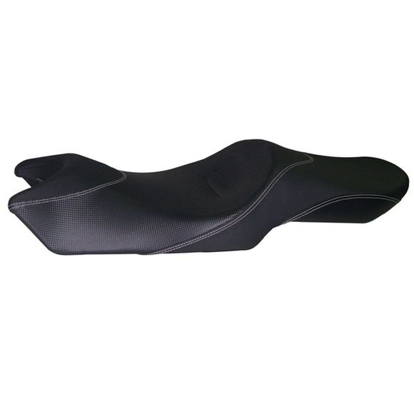 Shad Black comfort saddle with dark grey stitchingRef: SHY0F7000