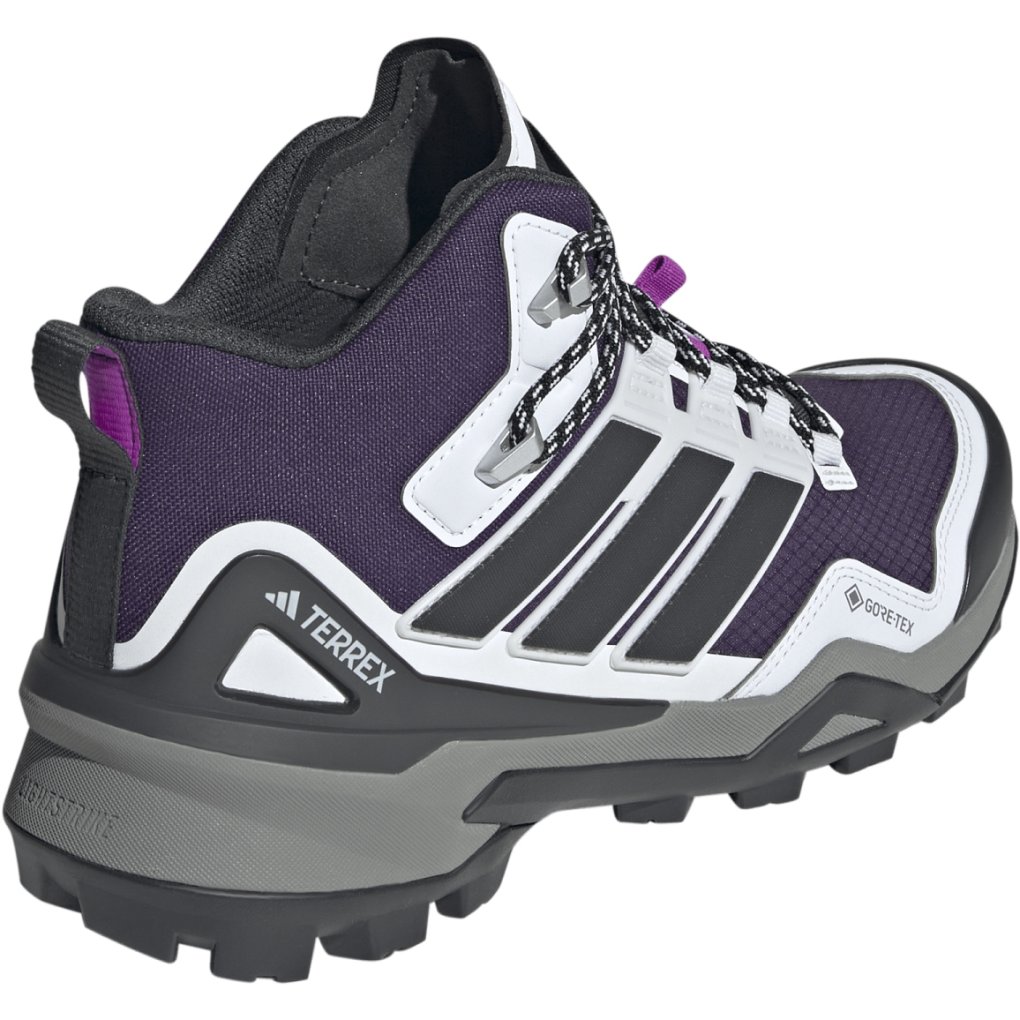 adidas TERREX Skychaser Mid GORE-TEX Hiking Shoes Women - aurora plum/carbon/purple burst JQ9928