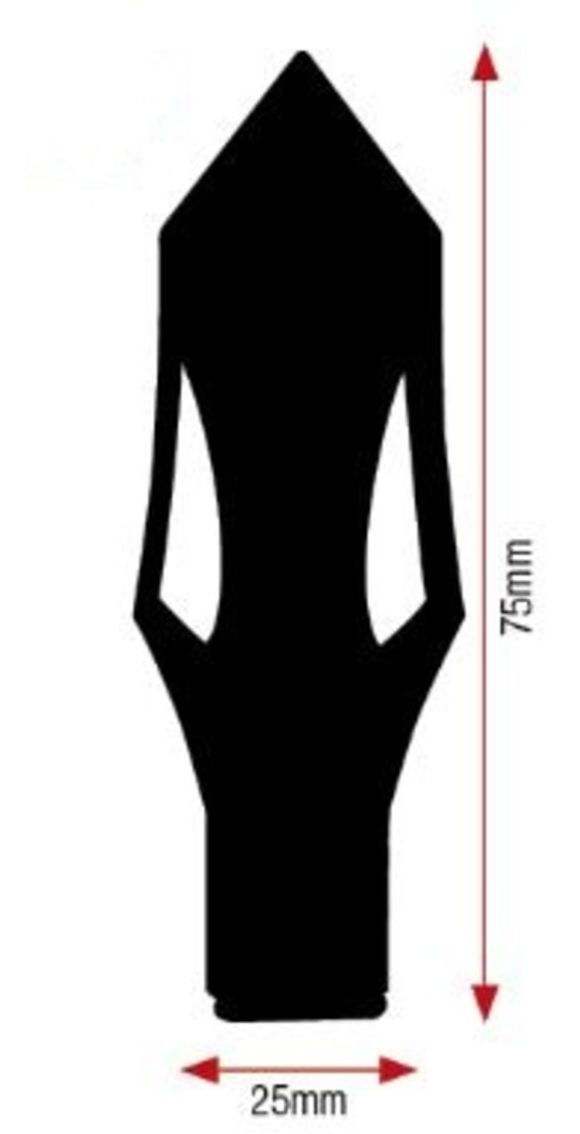 Flashing Bihr S Arrow Led Black UniversalRef: Bi0,1965A / 1066359