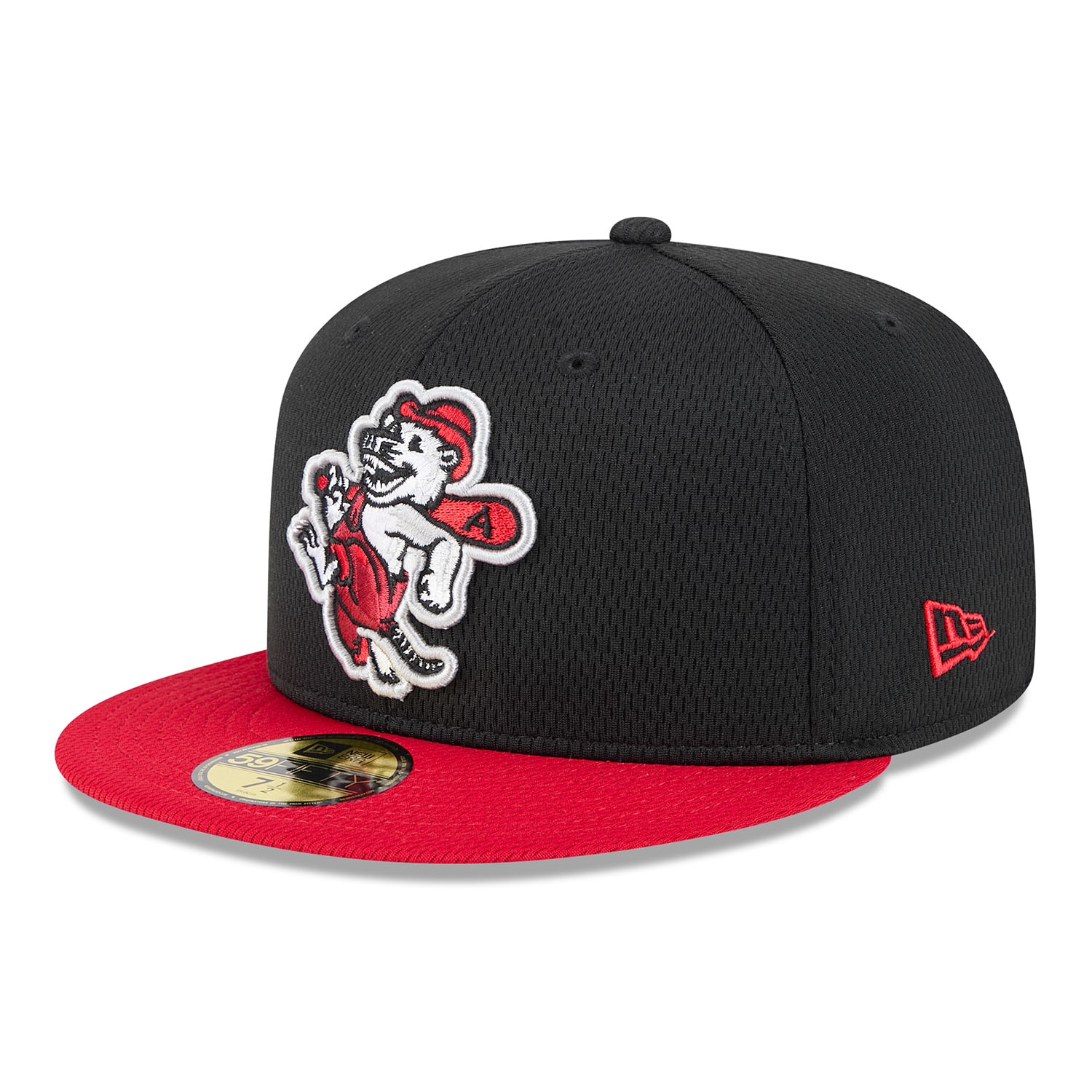 Arkansas Travelers MiLB Batting Practice Authentic 59FIFTY Fitted Cap Black