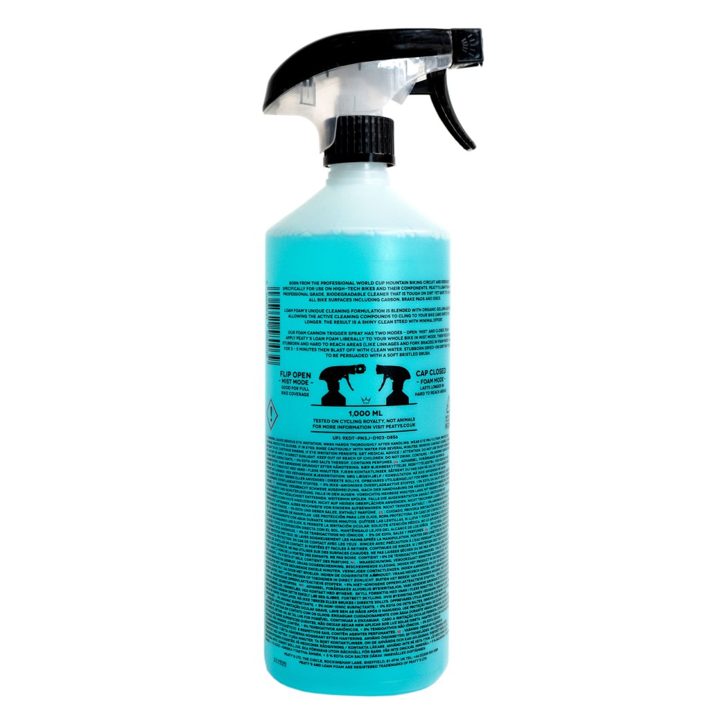 Peaty's Loam Foam Bike Cleaner - Spray Bottle - 1 Liter