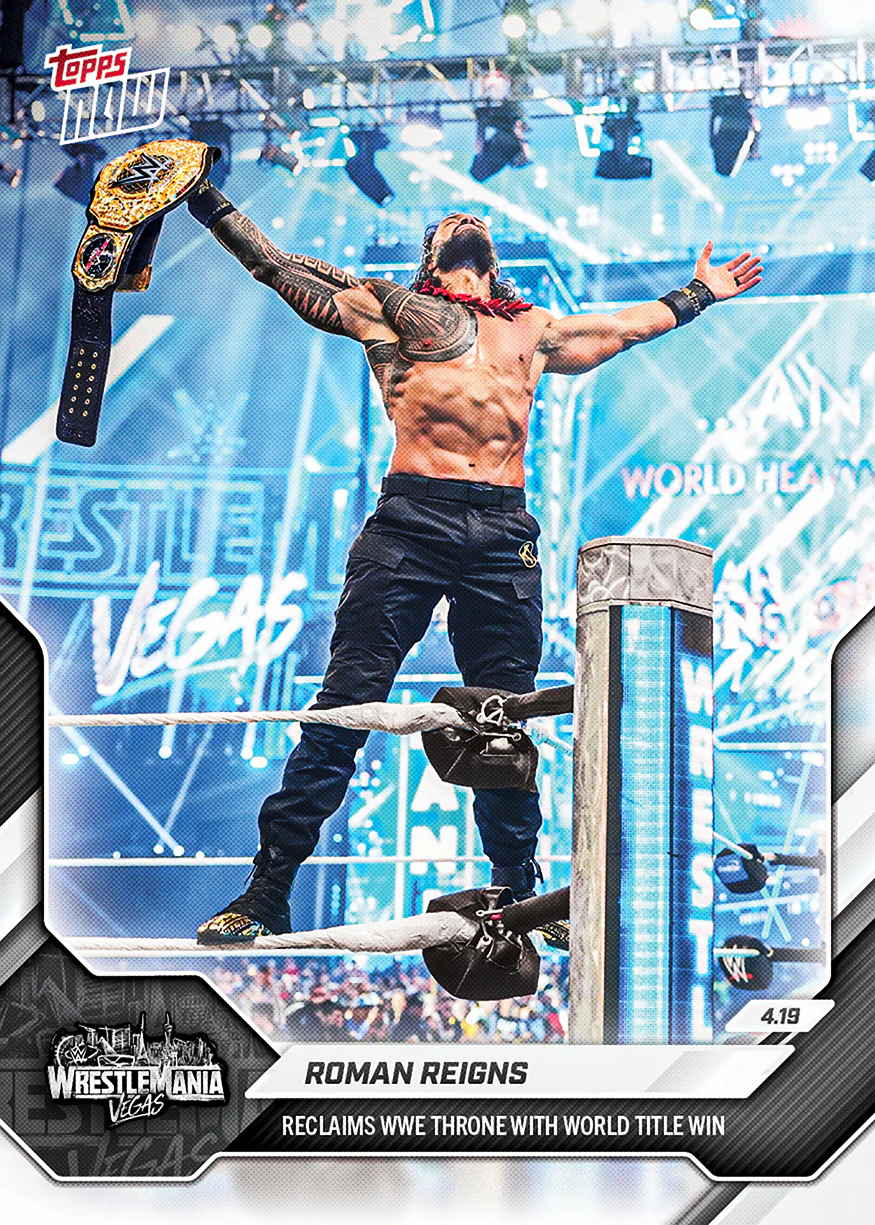 Roman Reigns - 2026 WWE Topps NOW® - Card 51