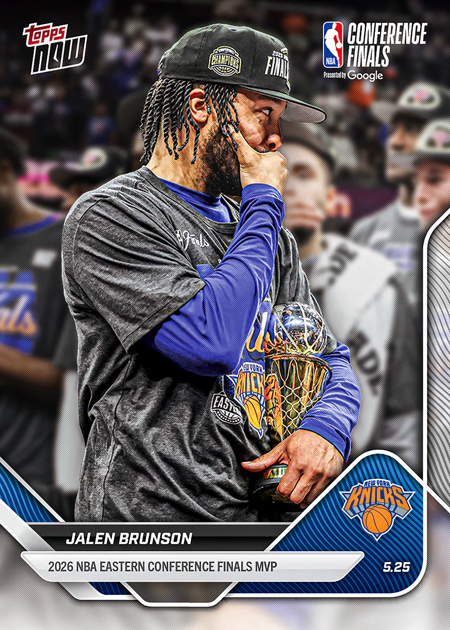 Jalen Brunson - 2025-26 NBA Topps NOW® - Card 321