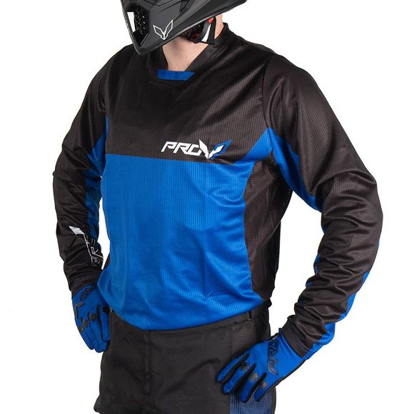 Prov HOLESHOT BLUE 2026 cross jersey - BlueRef: POV0053