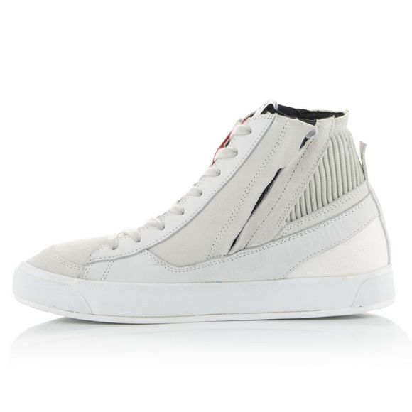 Baskets Moto Alpinestars STATED - Gris / BlancRef : AP3278-CWHCG