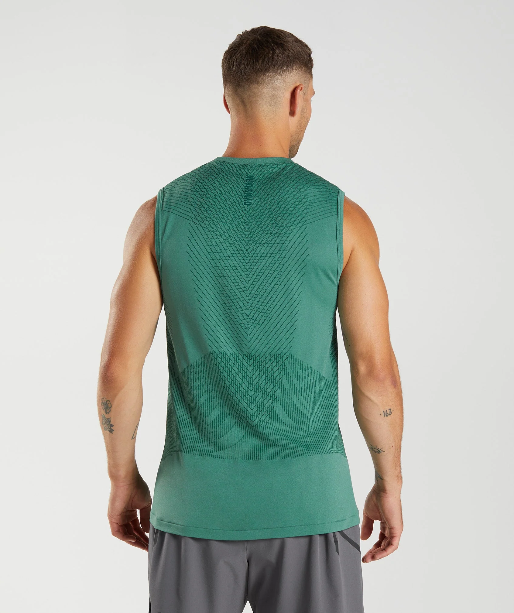 Apex Seamless Tank Hoya Green/Woodland Green