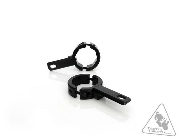 Denali Lights Fork Tube Light Mount Ø39-49mm Black UniversalRef: DENA00045A / 1061816