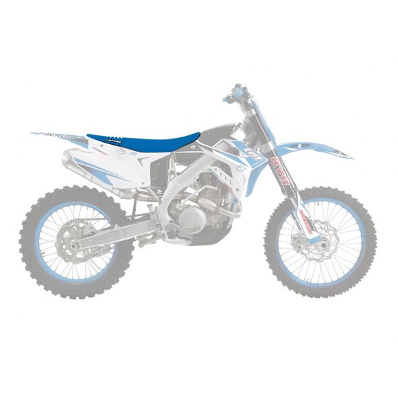 Blackbird Double Grip 3 blue/white TM saddle coverRef: BC00090A / 1063001