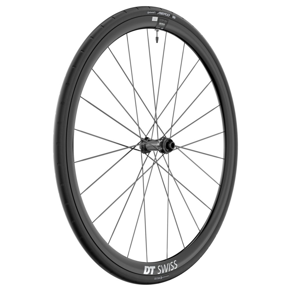 DT Swiss | Continental WTS Wheel System - ER 1600 SPLINE 30 Set + Aero 111 / GP 5000 S Folding Tire - 28