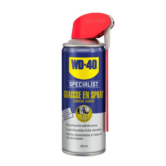 Graisse WD 40 SPECIALIST Spray Longue Durée 400 ml UniverselRef : WD0024 / 050203