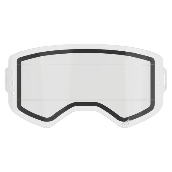 Alpinestars supertech double-pane goggle screen - colorlessRef: Ap3787 / Supertech Double Pane