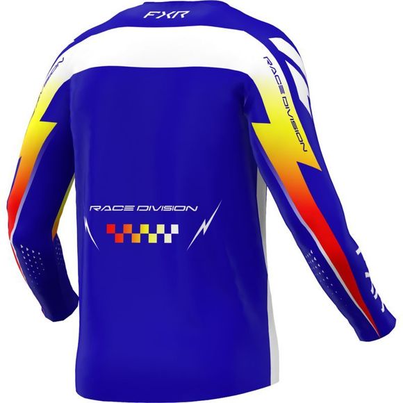 Maillot cross FXR CLUTCH ENFANT - BleuRef : FXR1723