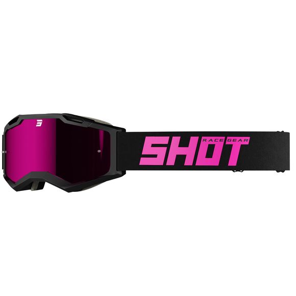Shot IRIS 2.0 cross mask - SOLID PINK MATT 2023 - PinkRef: so2267 / a09-29a1-d06