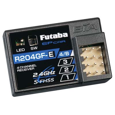 Futaba R204GF-E S-FHSS High Voltage 4-Channel 2.4GHz Micro Receiver 01102202-3