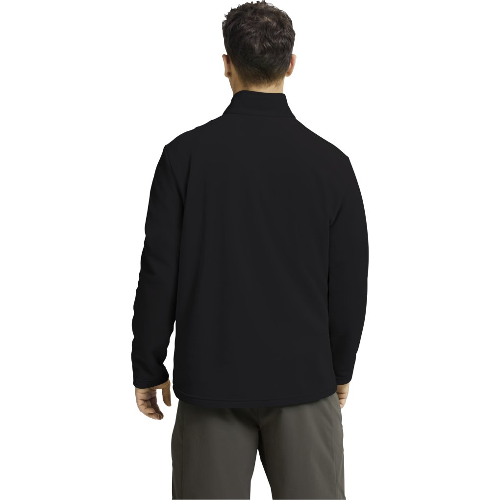 Jack Wolfskin Taunus 100 Half Zip Pullover Men - black