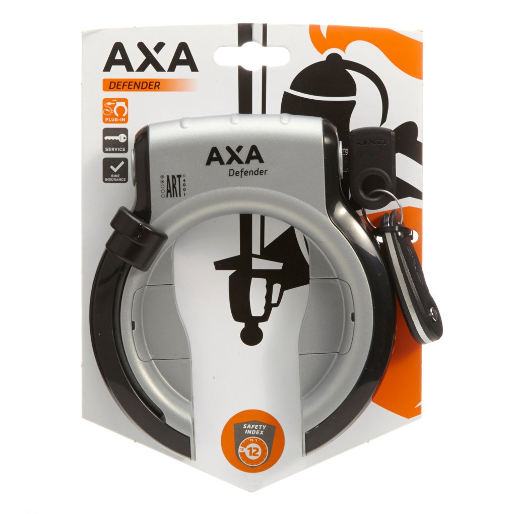 AXA Defender Frame Lock - black/silver