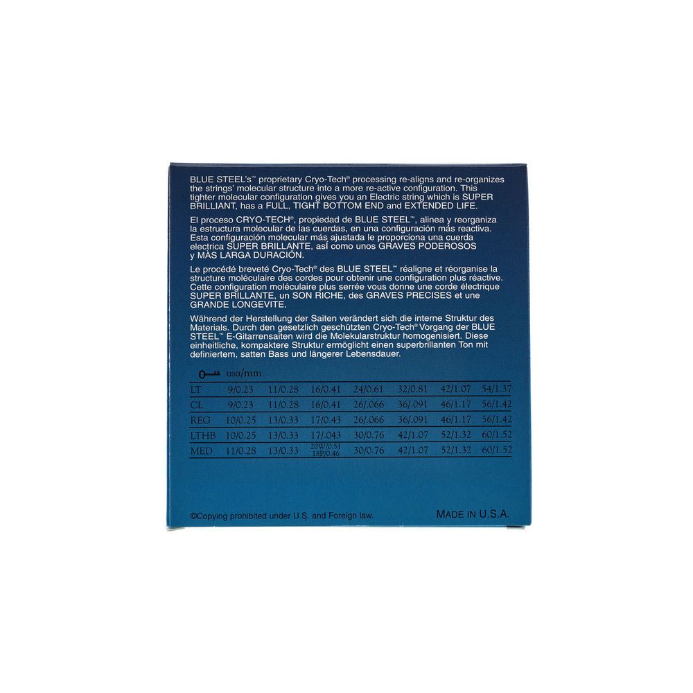 Dean Markley 2554A Blue Steel 7 Electric CL – Thomann Ireland