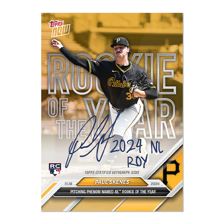 Paul Skenes - 2024 MLB Topps NOW® Card OS-2 - LOOK FOR AUTOS