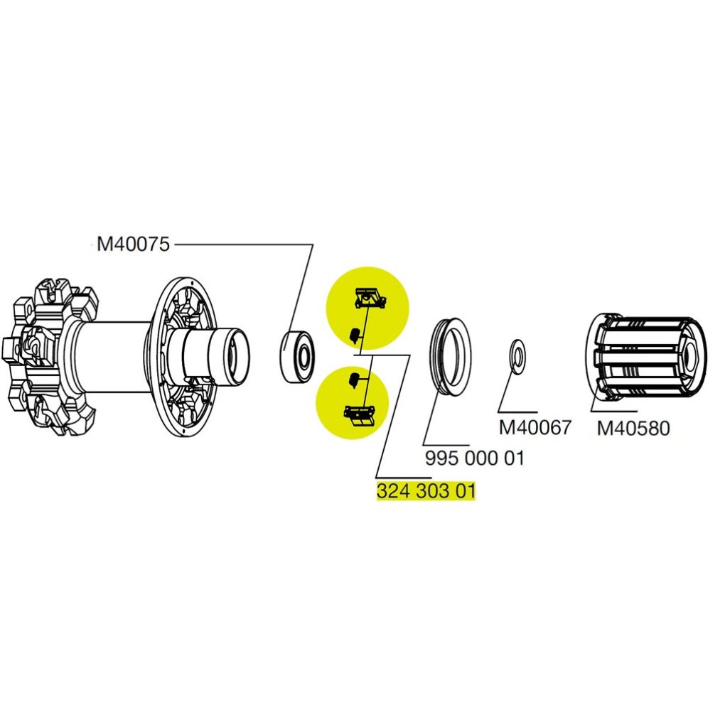 Mavic Pawls + Springs for FTS X - 32430301