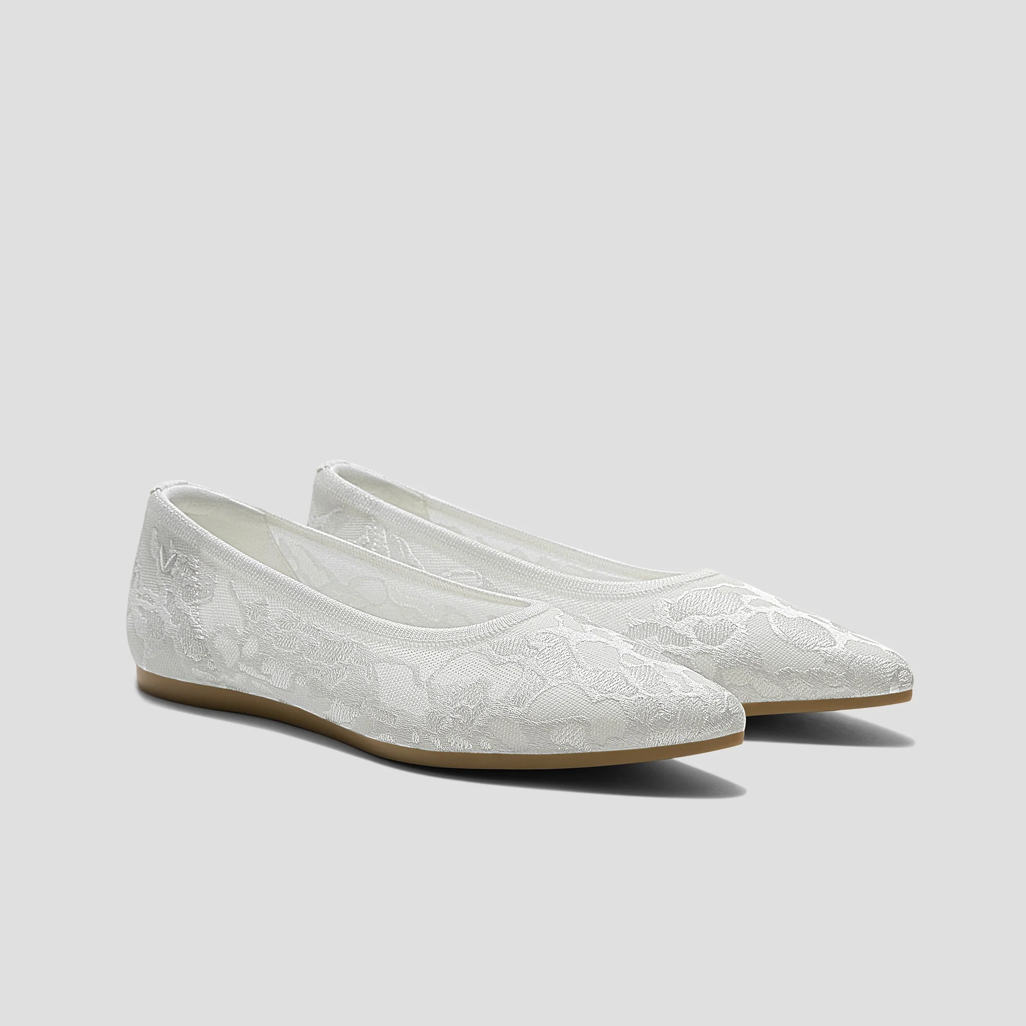 Pointed-Toe Lace Reborn™ Flats (Aria 5°)