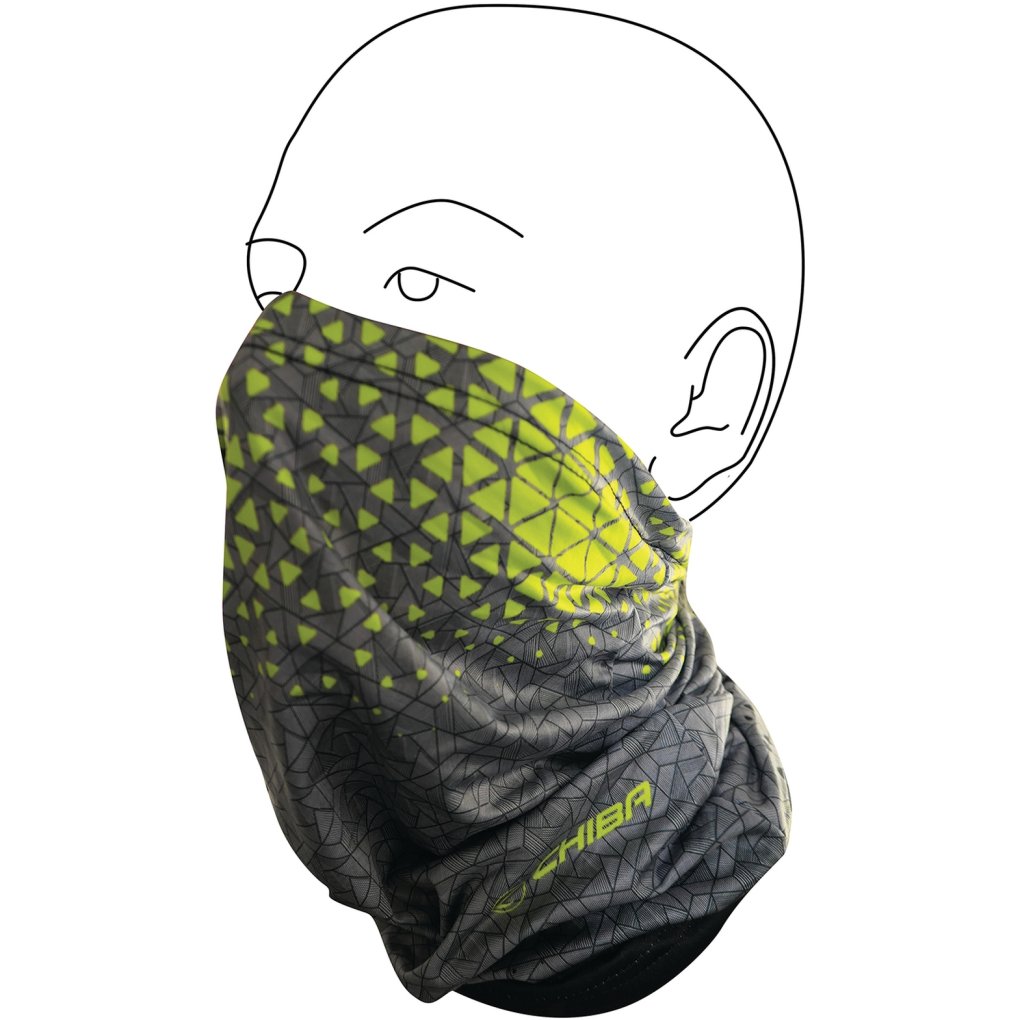 Chiba Multitube Summer - dark grey/neon yellow