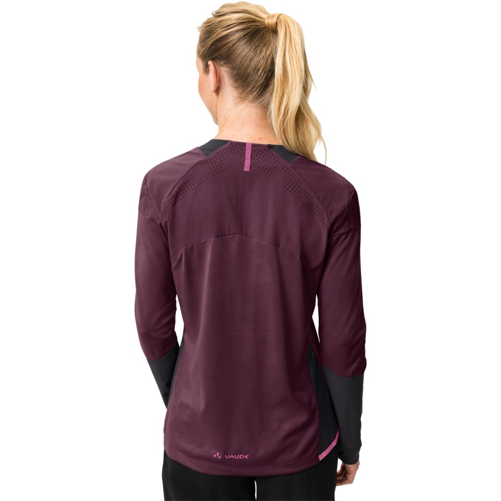 Vaude Moab PRO Long Sleeve Shirt Women - cassis