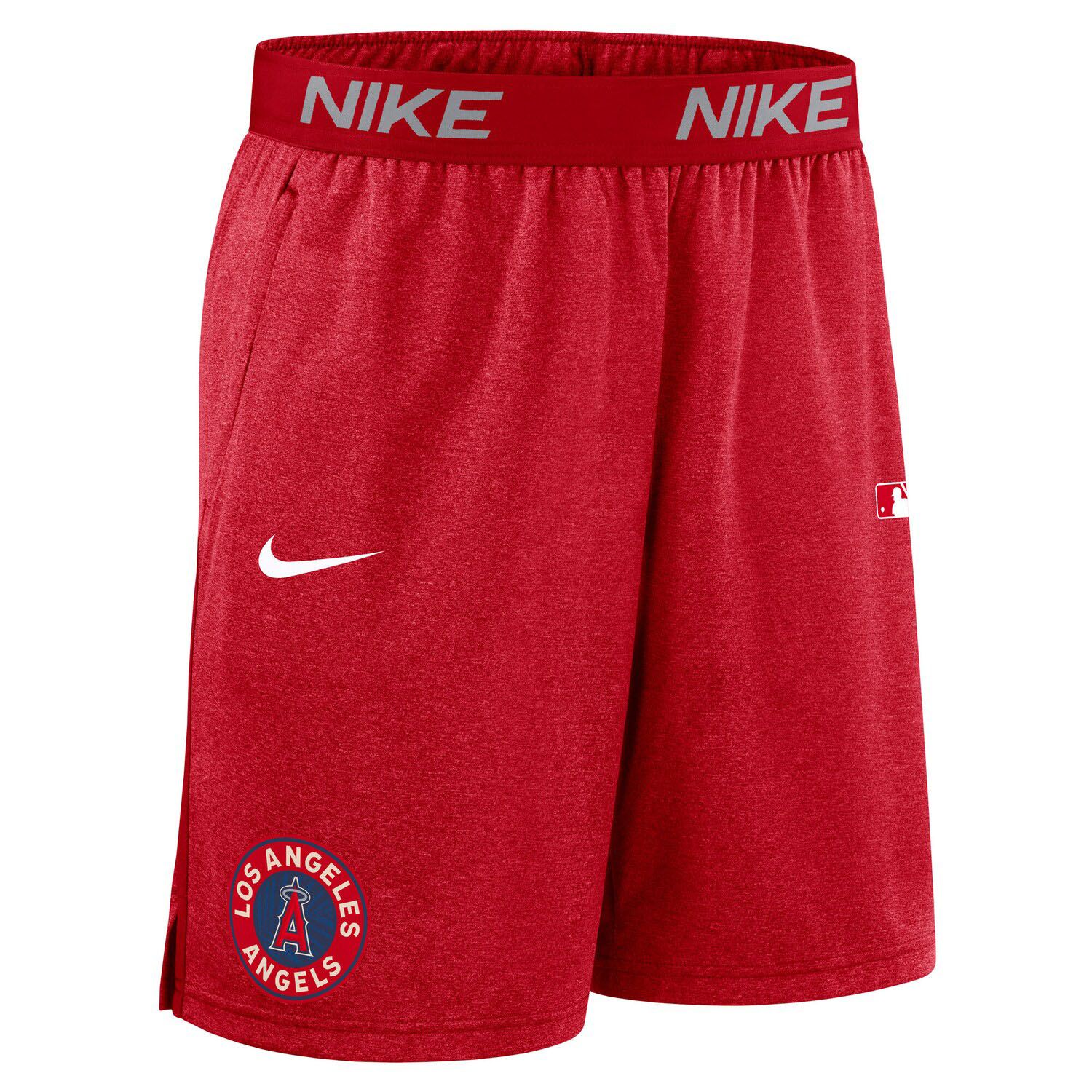 Los Angeles Angels 2025 City Connect MLB Authentic Nike Shorts Red