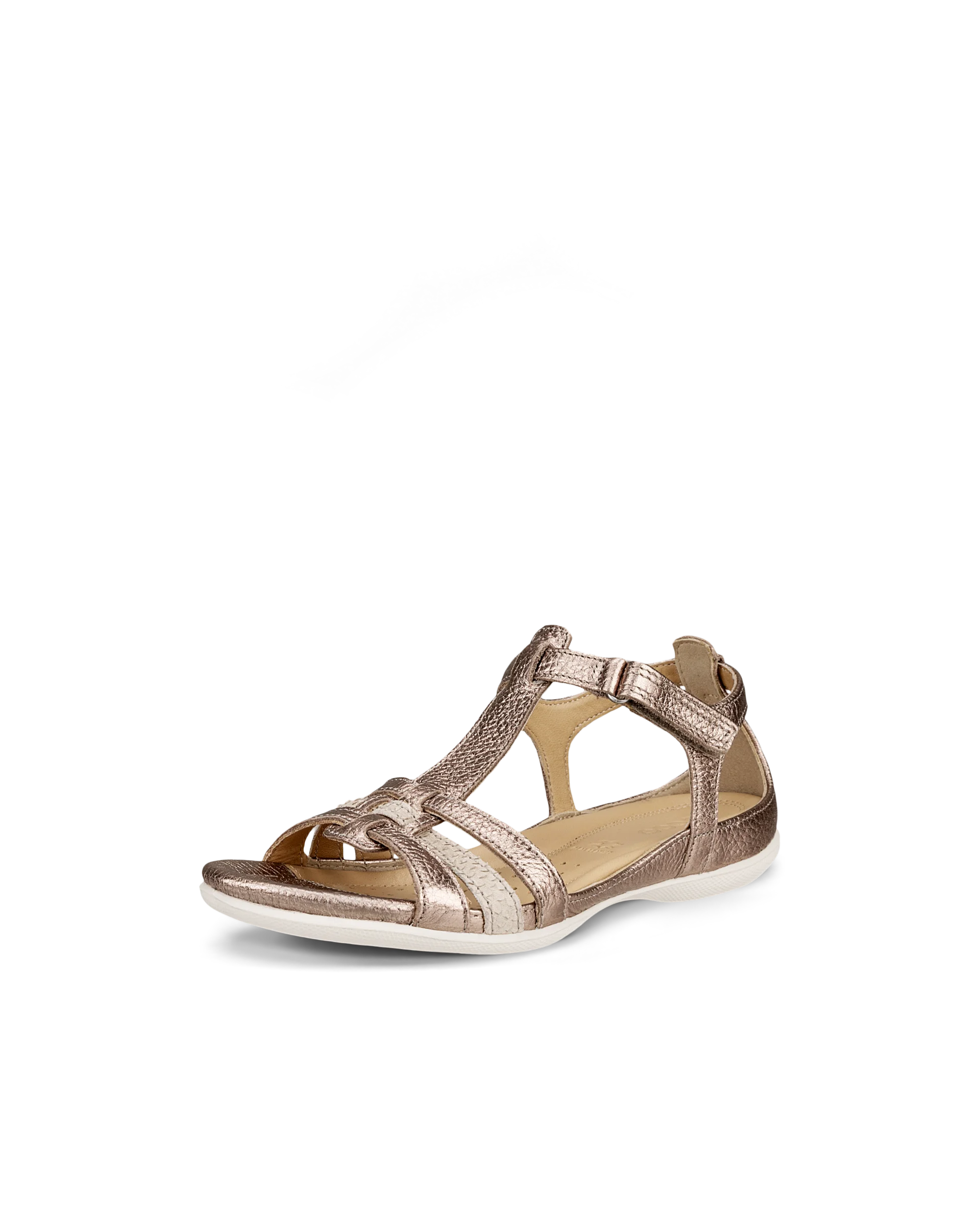 ECCO FLASH Damen Zehentrenner Gold