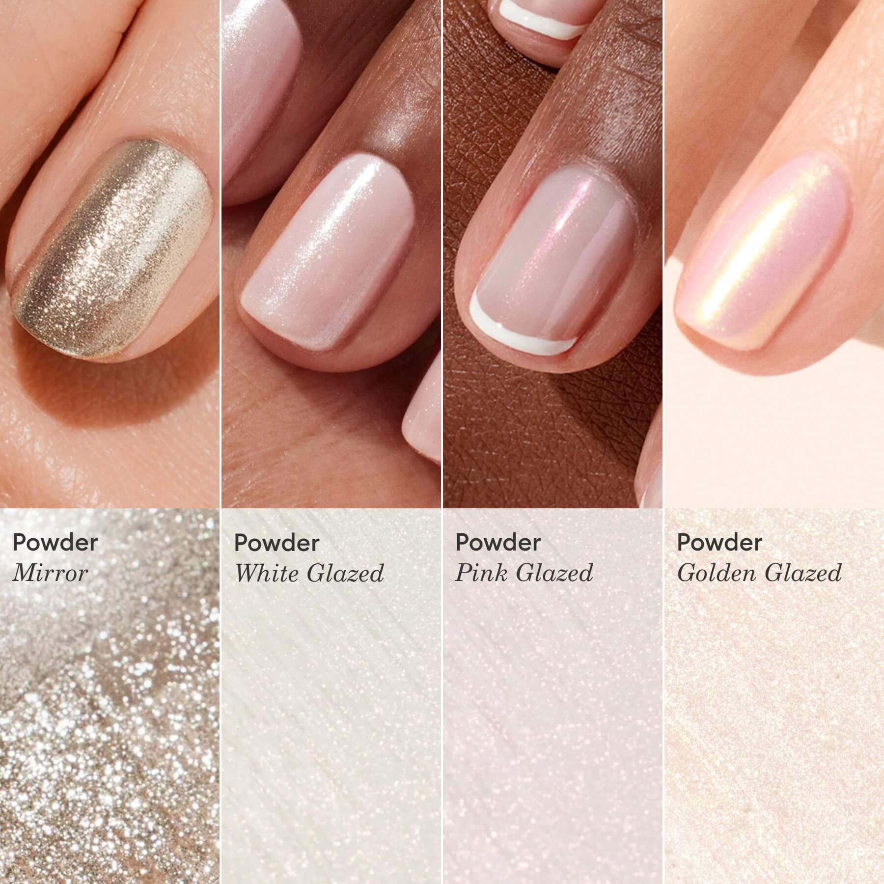 Golden Glazed Effect Powder