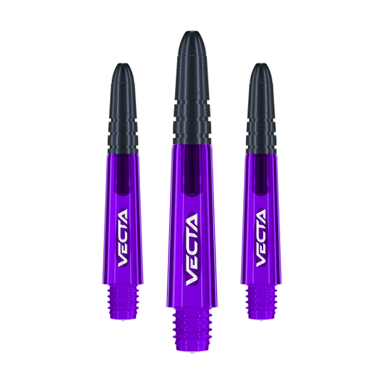 Winmau Vecta Shafts - Purple Black