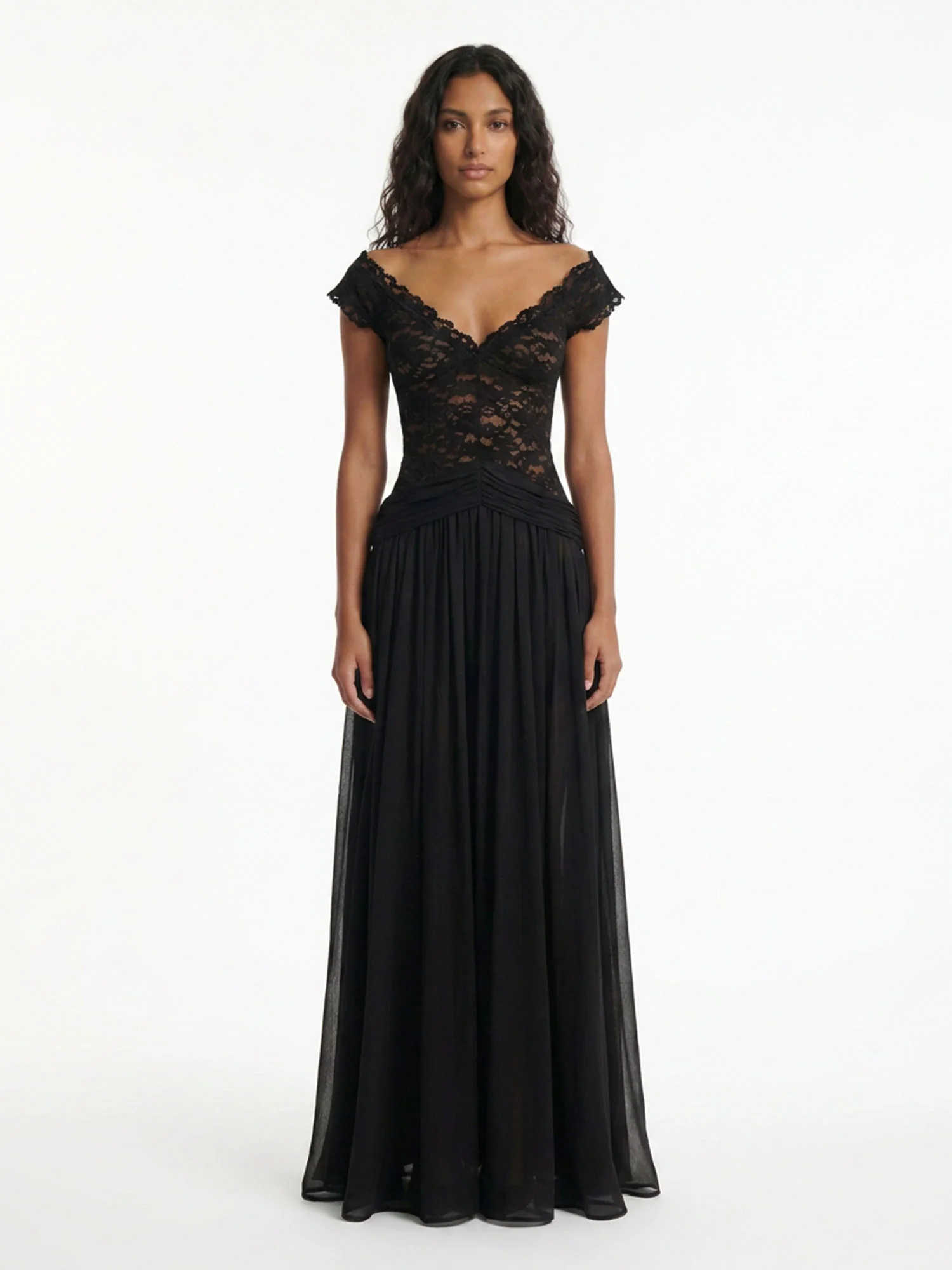 Silent Shadow Maxi Dress