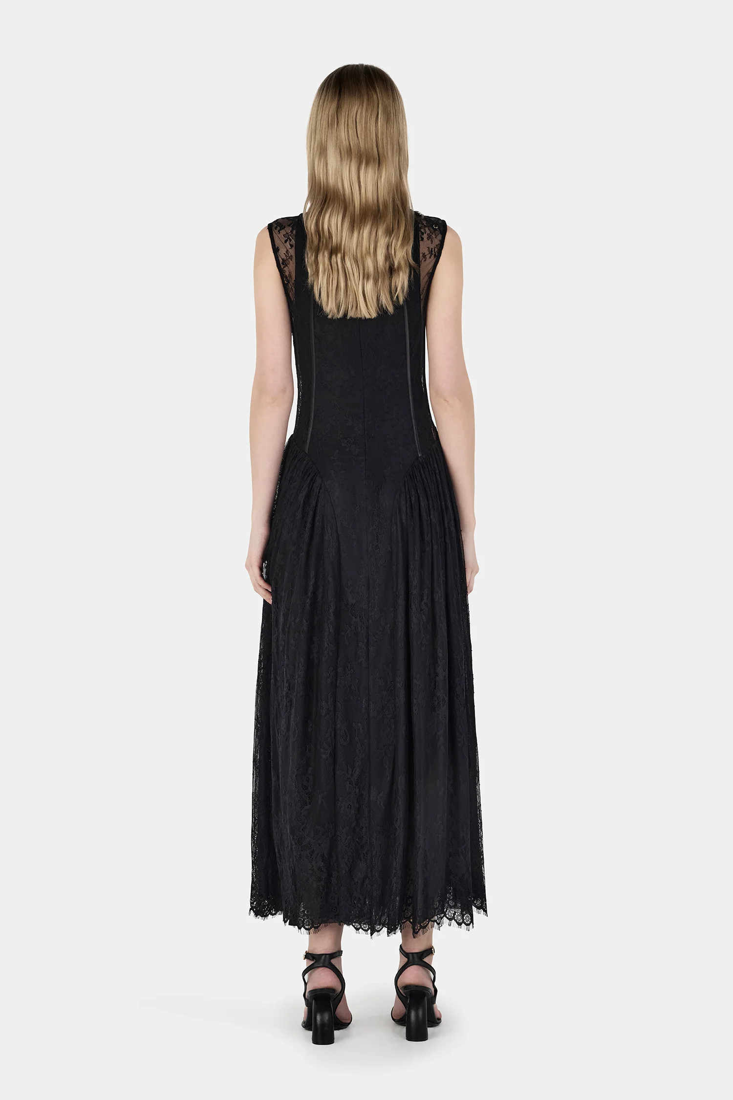 Juliette Lace Dress Black