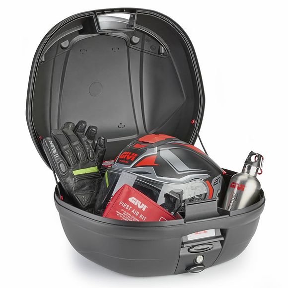 Givi MONOLOCK E340 TECH Universal top case - Black / GrayRef: Gi2374 / E340Nt2
