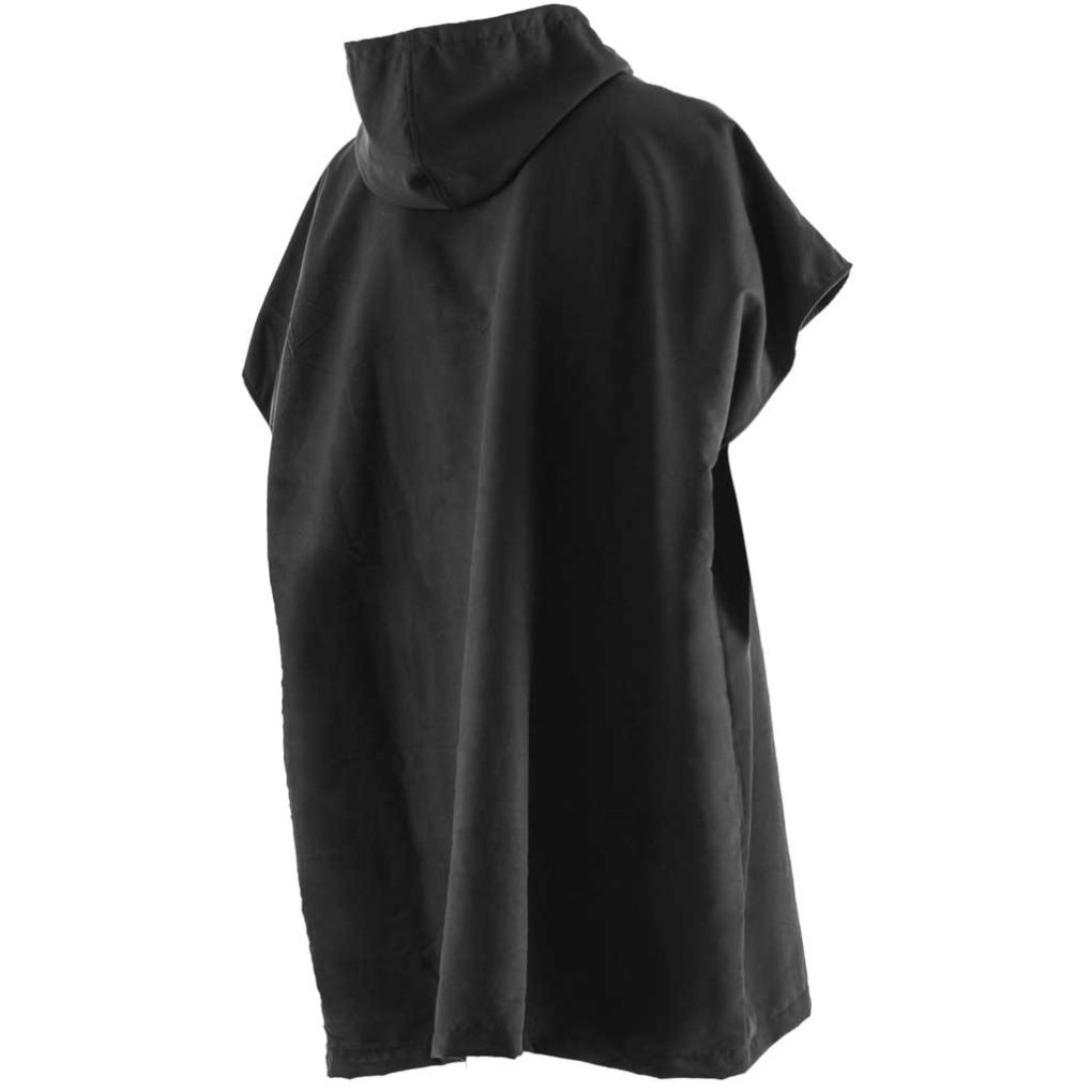 Orca Poncho Towel - black