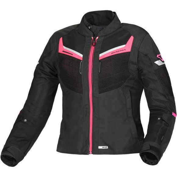 Motorcycle Jacket Macna TONDO WOMAN - Black / PinkRef: MAC0394