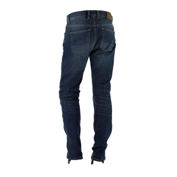Jean Moto Richa BI-STRETCH - LONG - Straight - BleuRef : RC0434