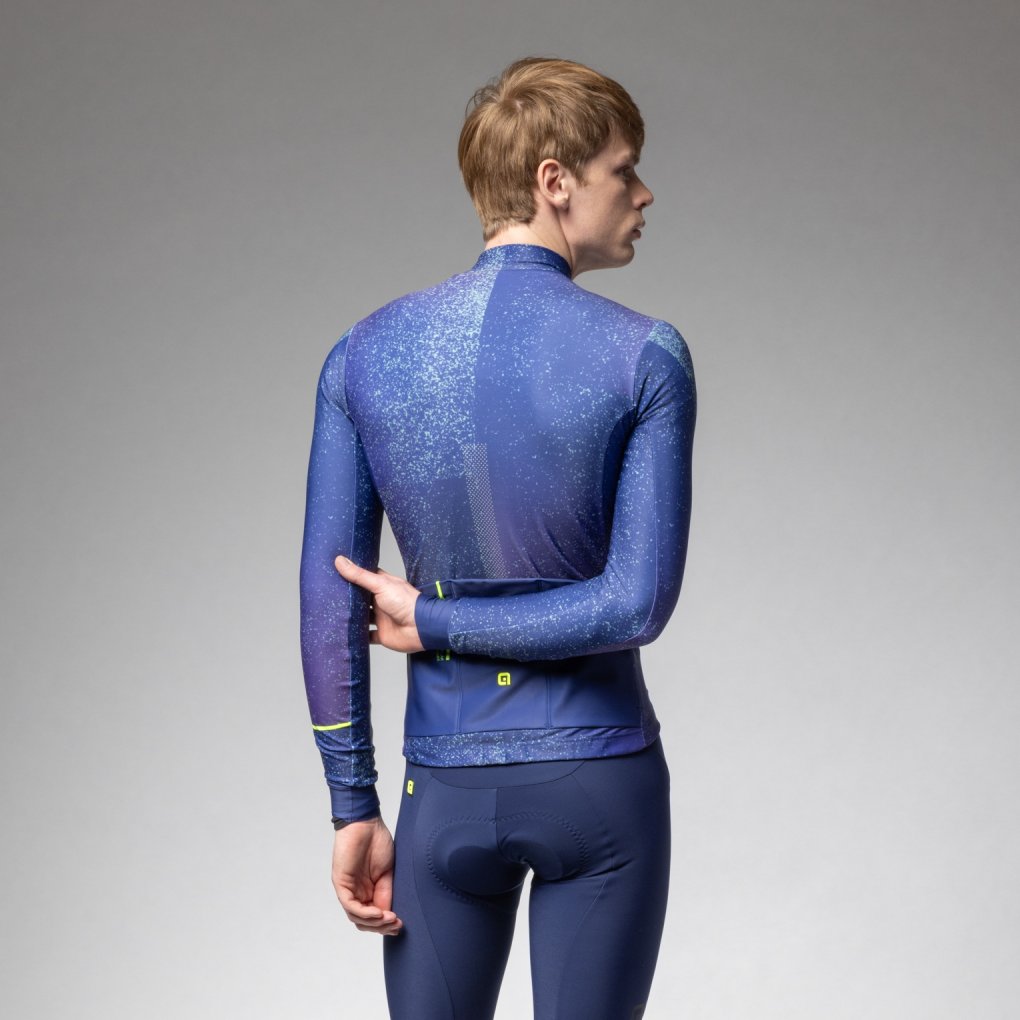 Alé PR-E Stellar Longsleeve Jersey Men - dark blue