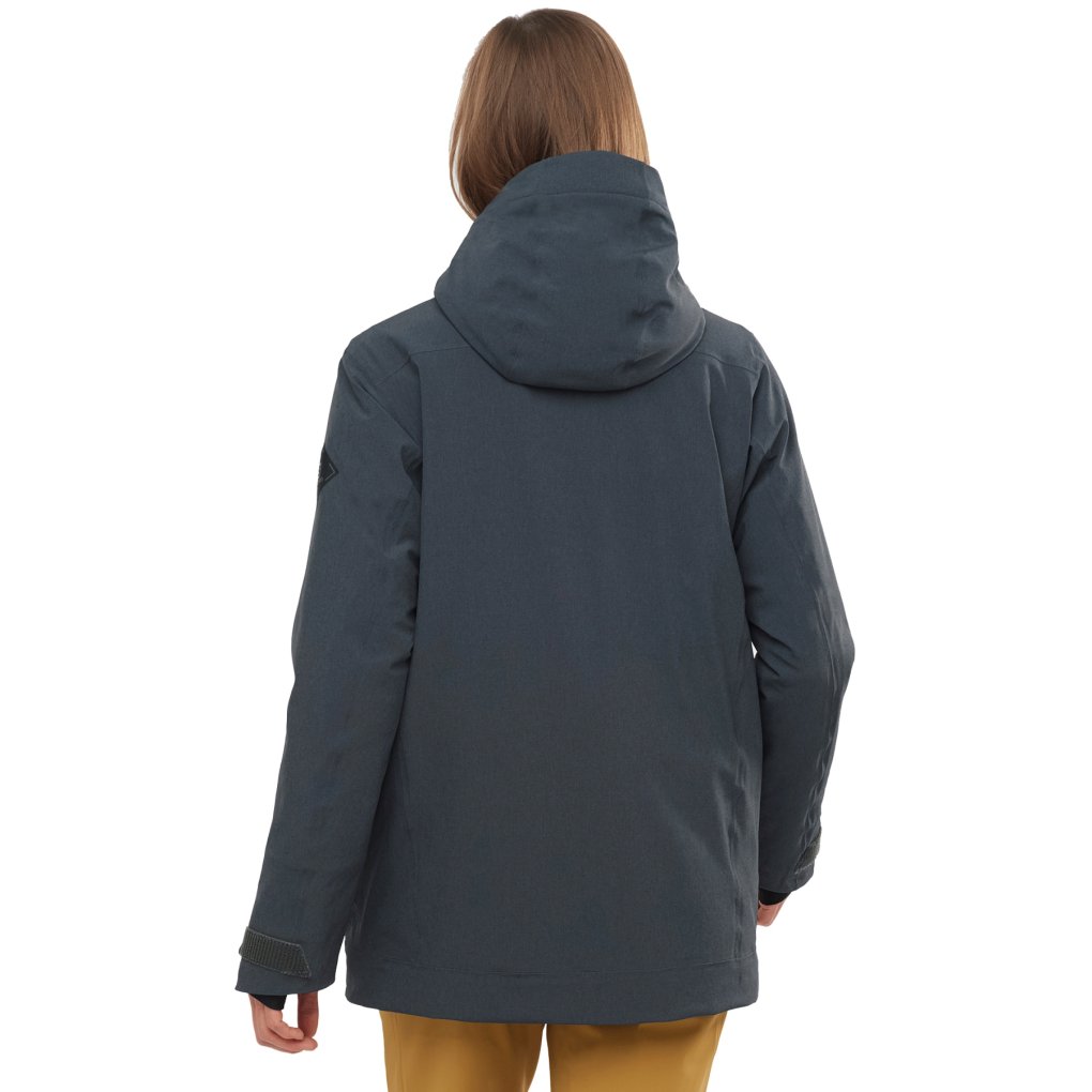 Salomon Stance Cargo Jacket Women - ebony
