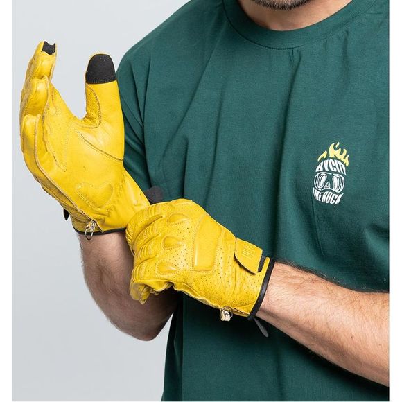 Gants By City PILOT II - JauneRef : BYC0006