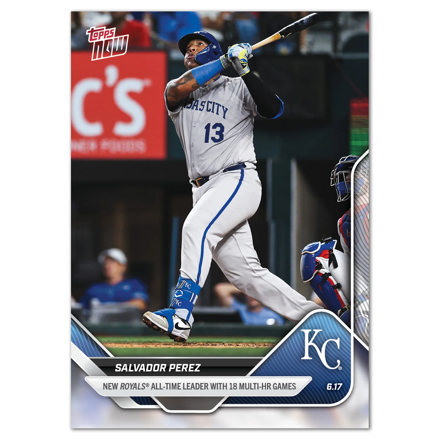Salvador Perez - 2025 MLB Topps NOW® - Card 310