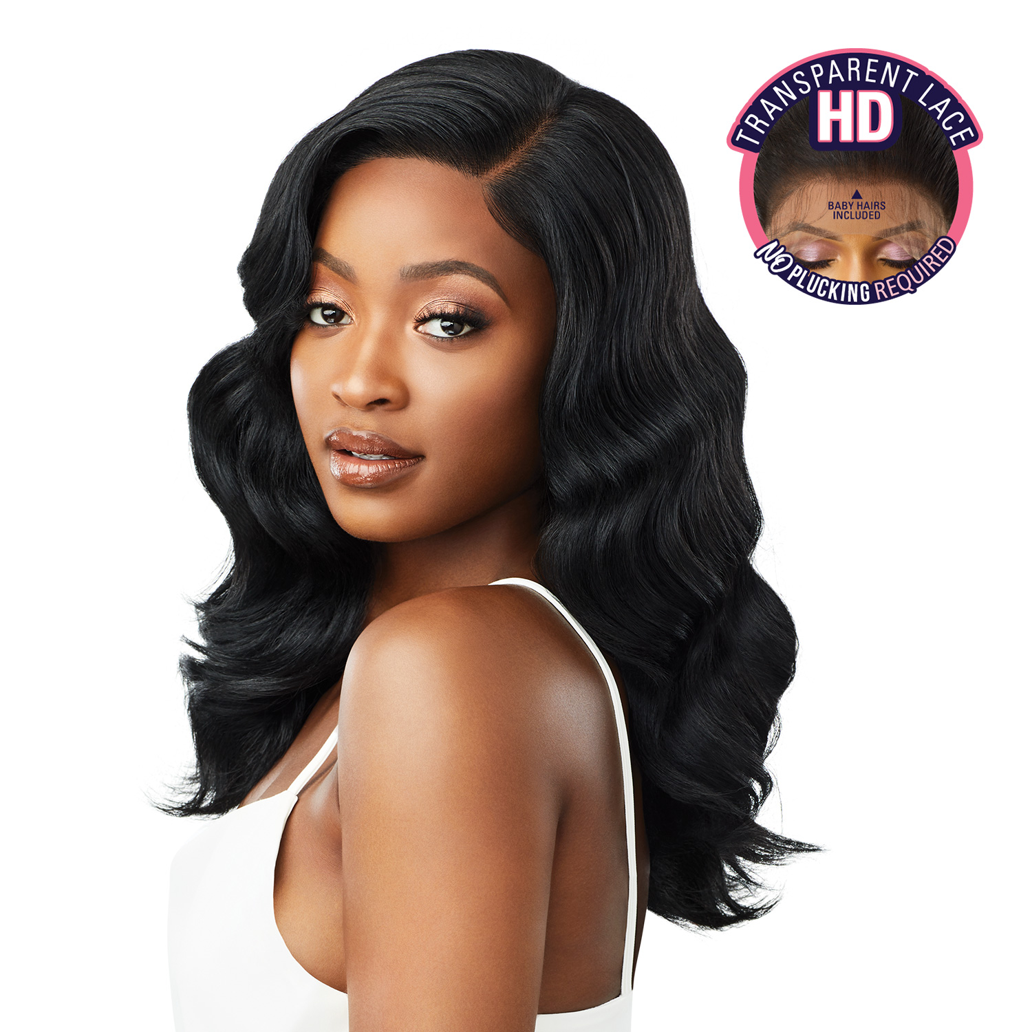 Outre Glueless HD Lace Front Wig Perfect Hairline Fully Hand-Tied 13X4 Lace Wig Kira