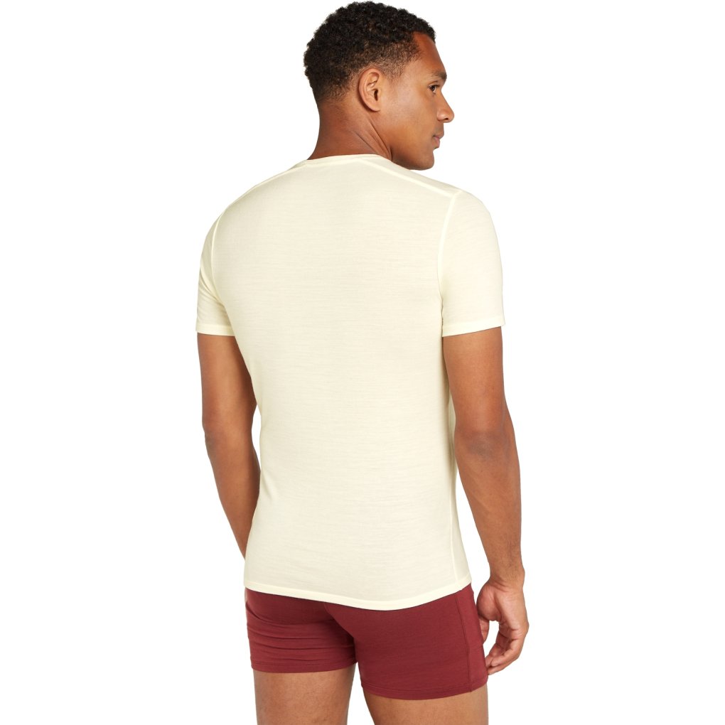 Icebreaker Merino Anatomica Short Sleeve Crewe T-Shirt Men - Undyed