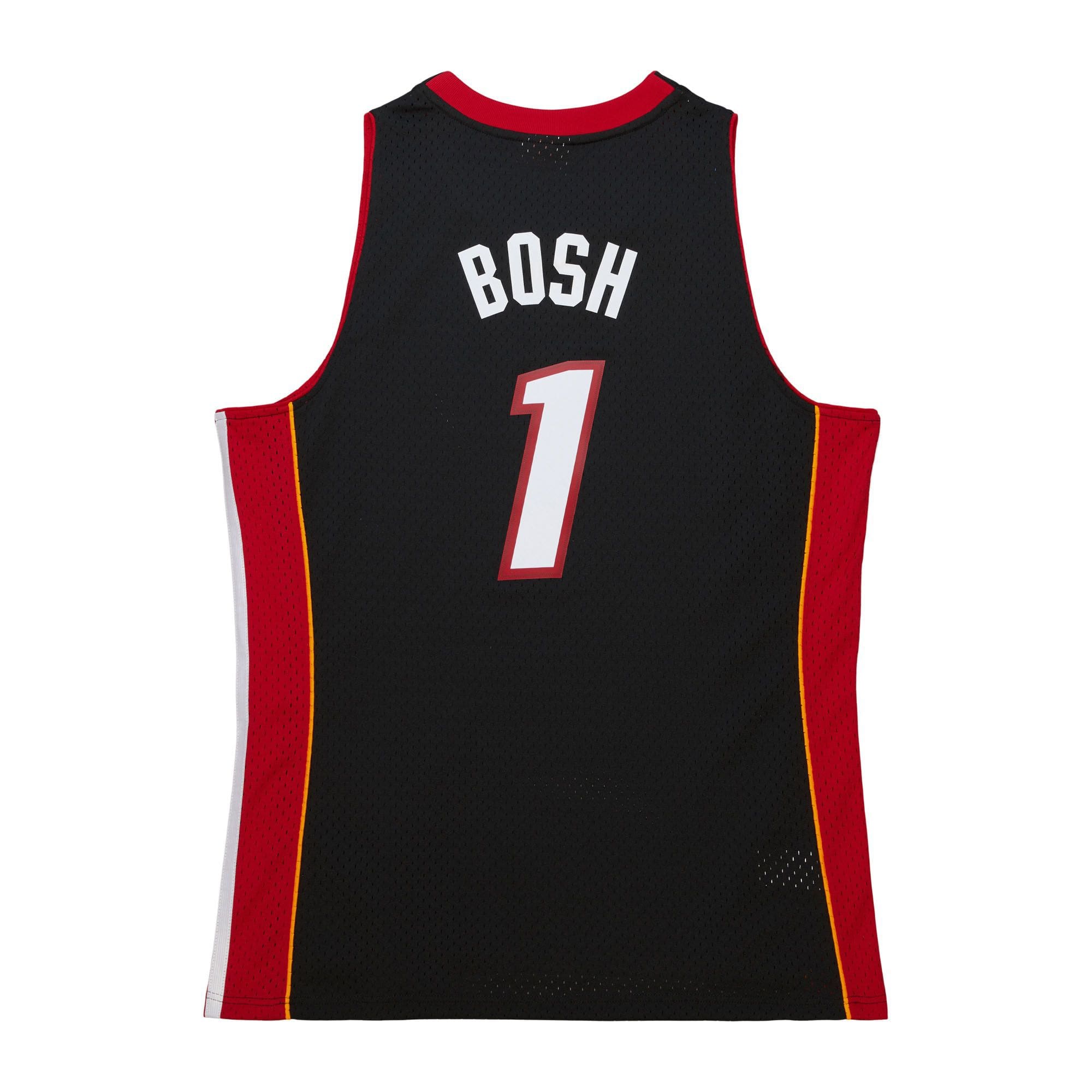 Chris Bosh #1 Miami Heat 2012-13 Mitchell & Ness Swingman NBA Jersey Black