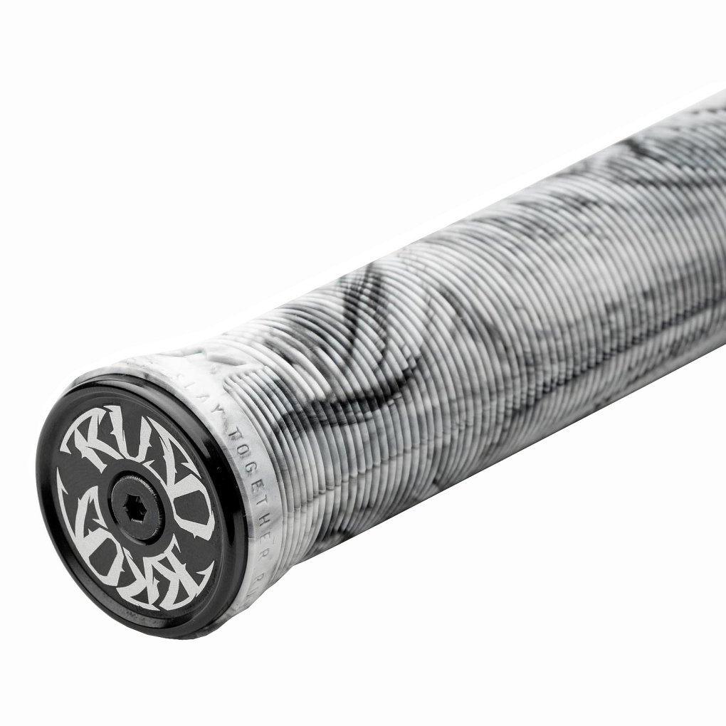 Sixpack Handlebar Grips - Ruso Signature - black / white