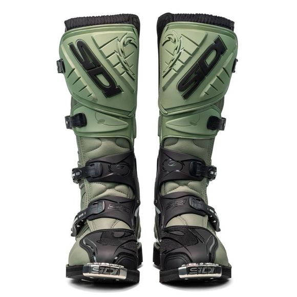 Bottes cross Sidi AGUEDA 2025 - Vert / NoirRef : SID0287