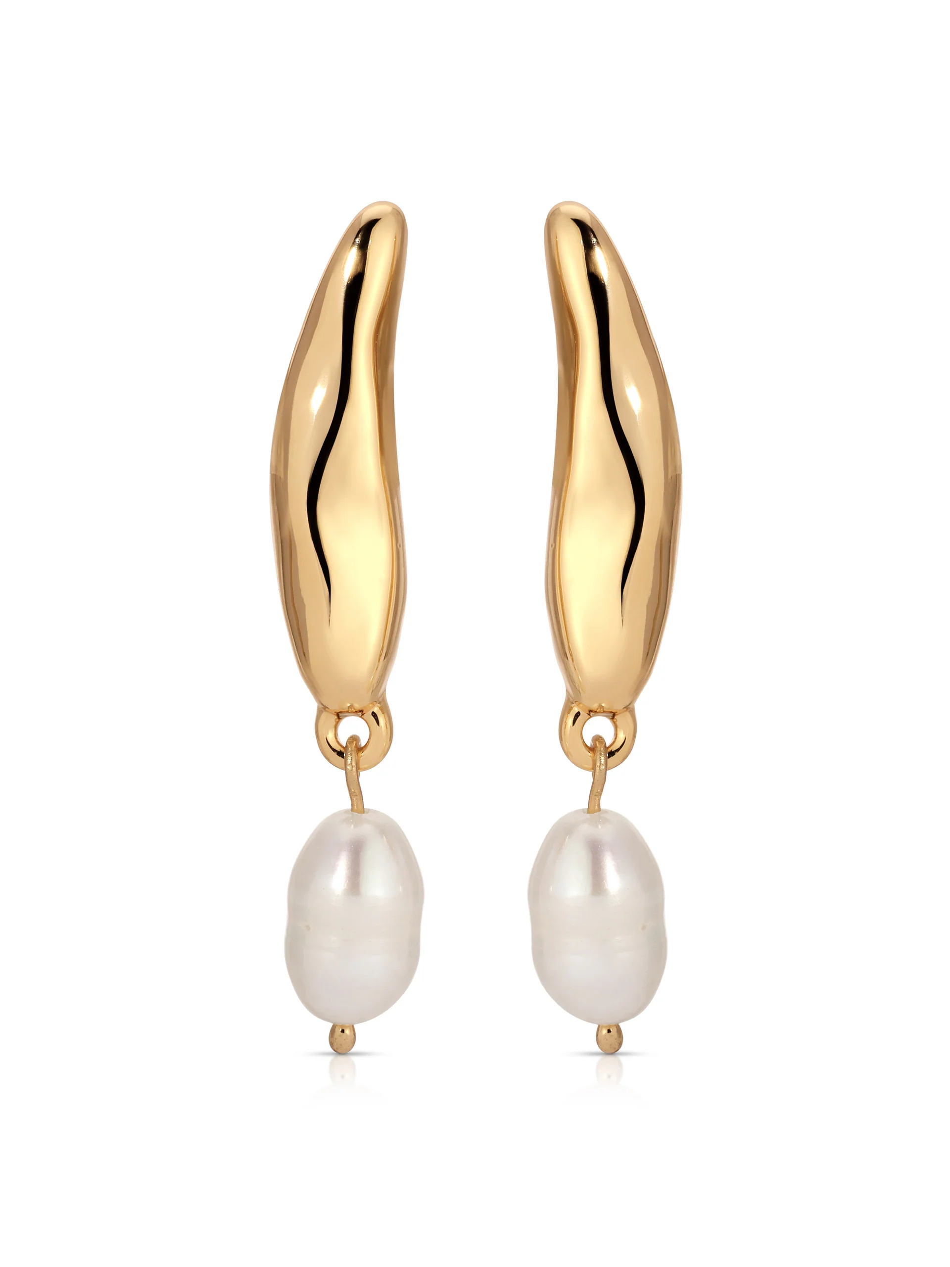 Liquid Luxe Pearl Earrings