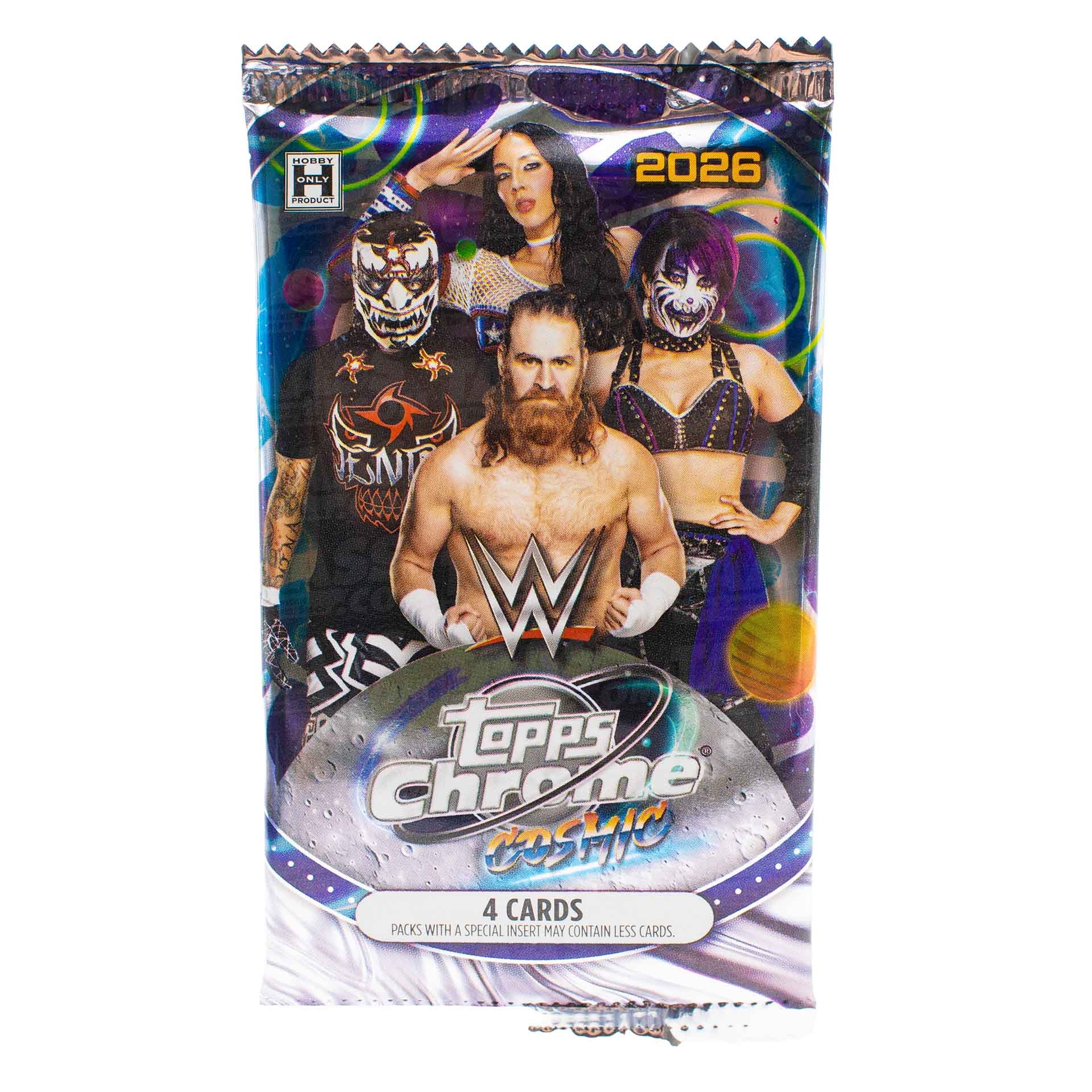 2026 Topps Cosmic Chrome WWE Wrestling Hobby Pack
